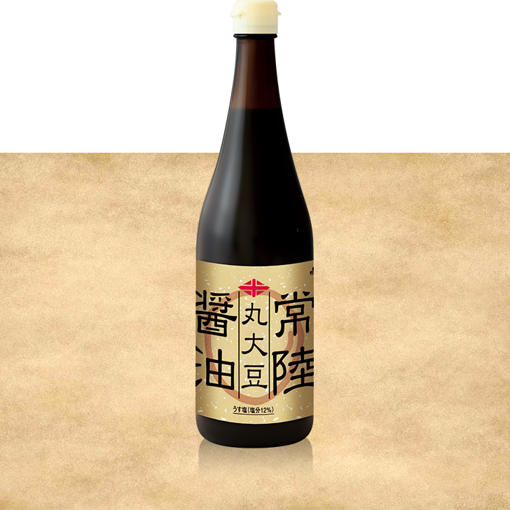 常陸丸大豆醤油720mL（瓶）